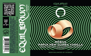 Equilibrium Brewery Mobius Papua New Guinea Vanilla