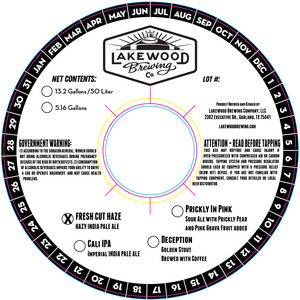Lakewood Brewing Company Fresh Cut Haze