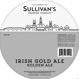 Sullivan's Irish Gold Golden Ale