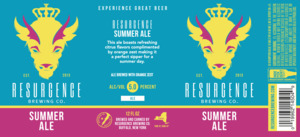 Resurgence Brewing Co. Summer Ale