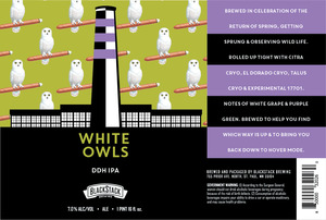 Blackstack Brewing White Owls