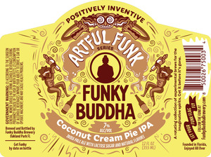 Funky Buddha Coconut Cream Pie