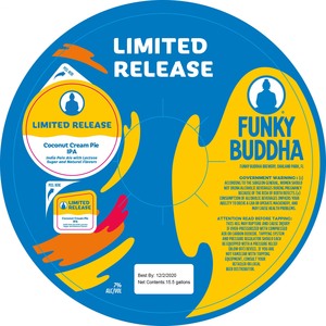 Funky Buddha Coconut Cream Pie