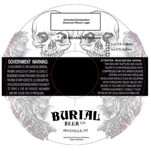 Burial Beer Co. Uninvited Exclamation