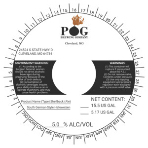 Pog Brewing Company Shellback April 2023