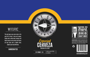 West Side Brewing Especial Cerveza April 2023