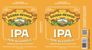 Sierra Nevada Non-alcoholic IPA April 2023