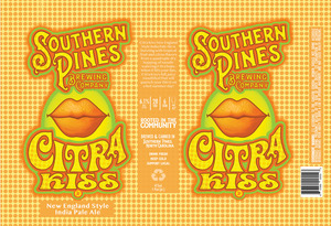 Southern Pines Brewing Company Citra Kiss