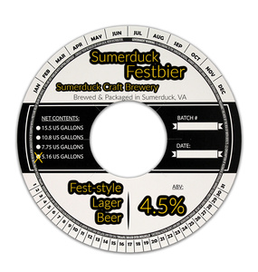 Sumerduck Craft Brewery Sumerduck Festbier