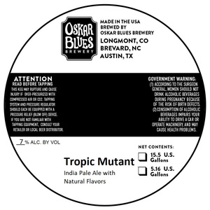 Oskar Blues Brewery Tropic Mutant