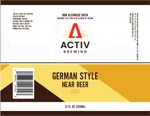 Activ Brewing Company April 2023