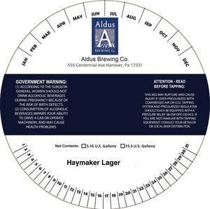 Haymaker Lager April 2023