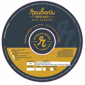Reuben's Brews Barrel-aged Barnacles