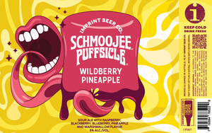 Imprint Beer Co. Schmoojee Puffsicle Wildberry Pineapple
