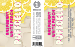 Imprint Beer Co. Raspberry White Peach Puffcello