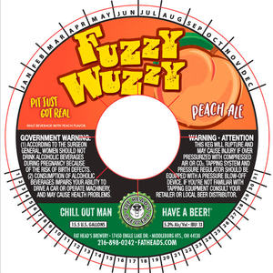 Fat Head's Brewery Fuzzy Wuzzy Peach Ale