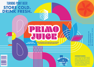 Primo Juice New England India Pale Ale Double Dry-hopped With Citra And Sabro Hops April 2023