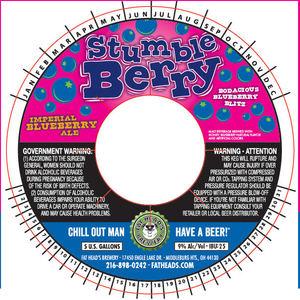 Fat Head's Brewery Stumble Berry Imperial Blueberry Ale