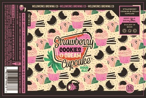 Weldwerks Strawberry Cookies & Cream Cupcake April 2023