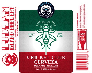 Cricket Club Cerveza April 2023