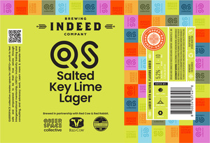 Indeed Brewing Company Qs Salted Key Lime Lager