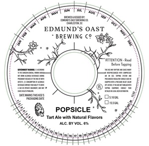 Edmund's Oast Brewing Co. Popsicle