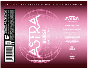 Astra Burst Hard Seltzer