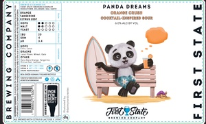 First State Brewing Company Panda Dreams: Orange Crush