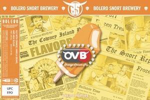 Bolero Snort Brewery Ovb Orange Cream Pop