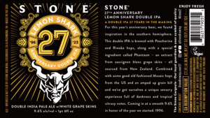 Stone Lemon Shark 27 Anniversary