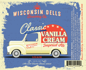 Wisconsin Dells Brewing Co. Vanilla Cream Imperial Ale