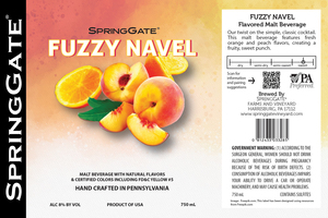 Springgate Fuzzy Navel April 2023