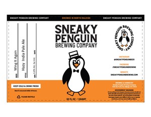 Sneaky Penguin Brewing Company Wing It Again April 2023