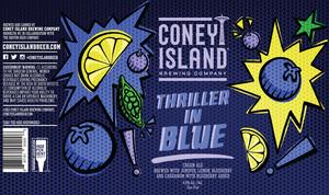 Coney Island Thriller In Blue