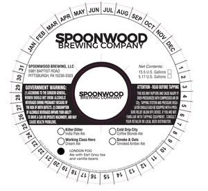 Spoonwood Brewing LLC London Fog April 2023