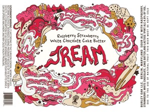 Burley Oak Raspberry Strawberry White Chocolate Cake Batter J.r.e.a.m.