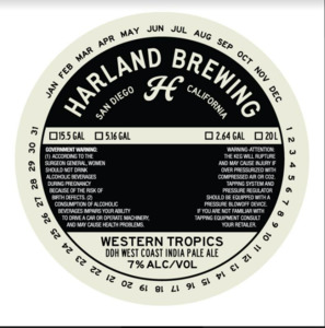 Harland Brewing Western Tropics