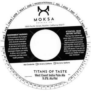 Titans Of Taste West Coast India Pale Ale