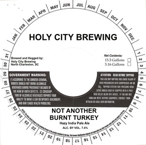 Holy City Brewing Not Another Burnt Turkey