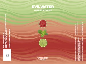 Evil Water Watermelon Mojito
