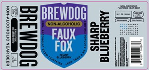 Brewdog Faux Fox Blueberry April 2023