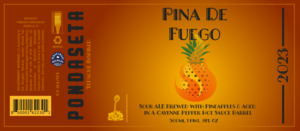 Pondaseta Pina De Fuego