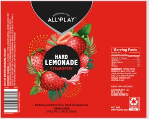 State Of Brewing All Play Hard Lemonade Strawberry