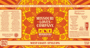 Missouri Loves Company West Coast-style IPA April 2023