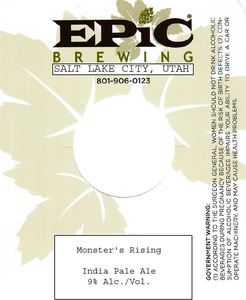 Epic Brewing Monster's Rising