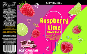 Raspberry Lime Sherbet 