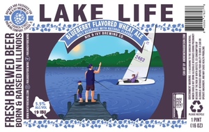 Nik & Ivy Lake Life Blueberry Wheat Ale