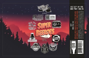 Rusty Rail Brewing Super Beeroes April 2023