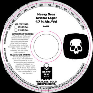 Heavy Seas Aviator Lager