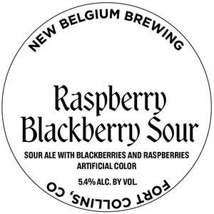 New Belgium Brewing Raspberry Blackberry Sour